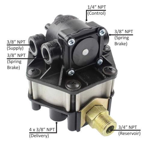 Elite Truck Parts Full Function TRL Valve FF-2 | ETP-KN28600 - Image 2